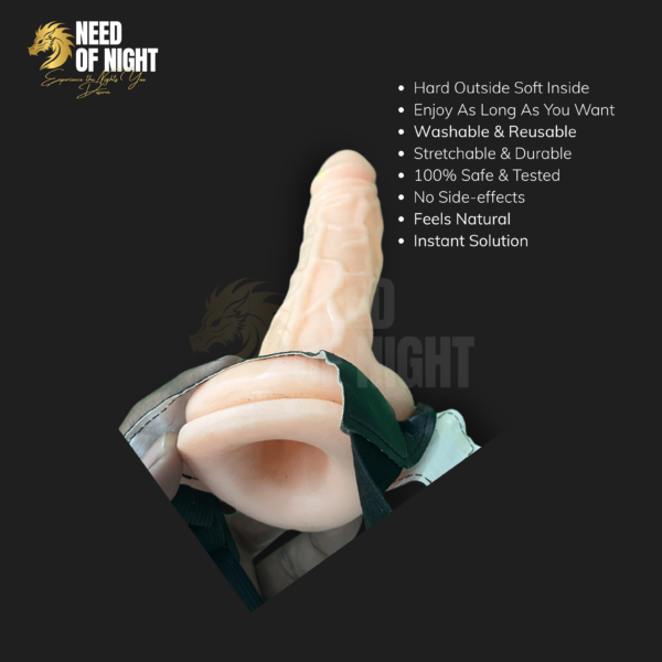 Silicon Condom, Textured Condoms, Silicone Penis Sleeves, Realistic Condom Sleeve, Reusable Condom, Discreet Sex Toy, Adjustable Condom Belt, Soft Silicone Condom, Need Of Night